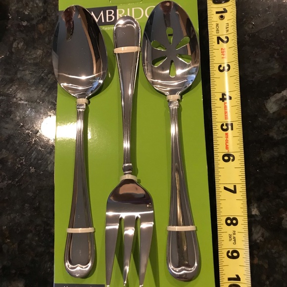 💕Cambridge 3/ piece Hostess Set💕 Stainless Steal 💕 New - Picture 4 of 8